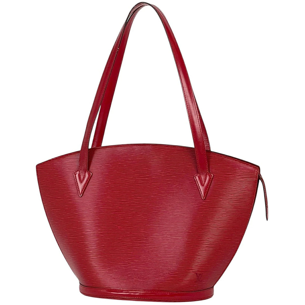 Louis Vuitton Saint Jacques Shopping Tote Bag Epi Leather Castilian Red